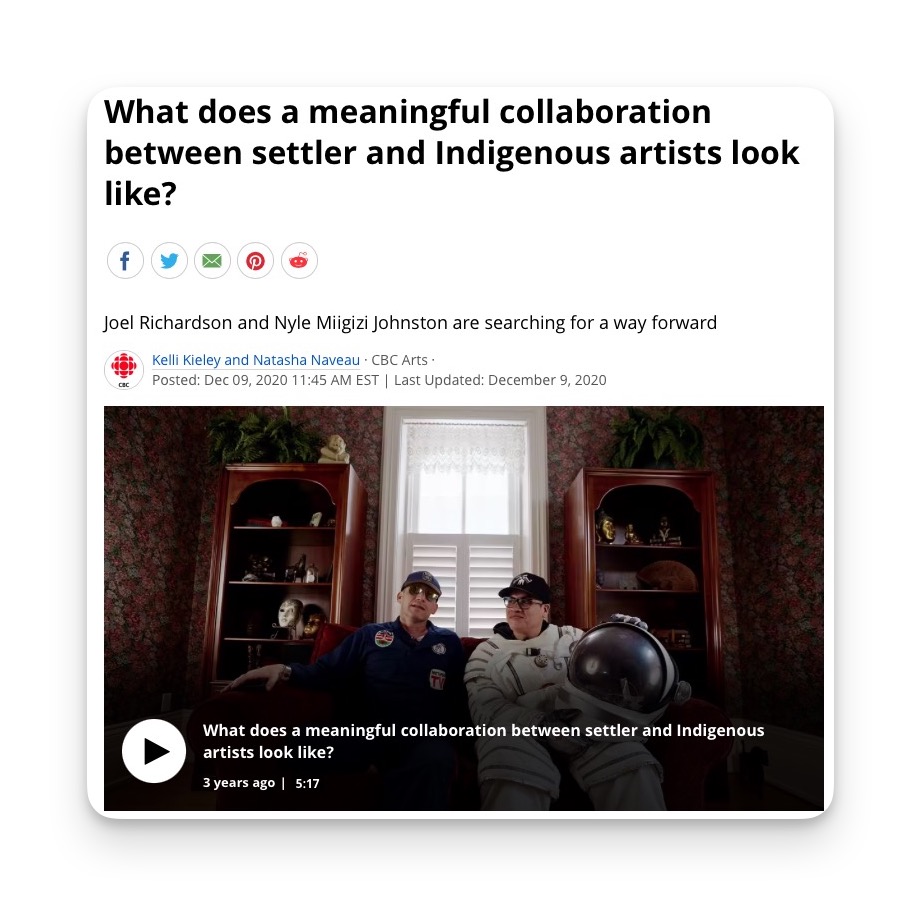 What does a meaningful collaboration between settler and Indigenous artists look like?
